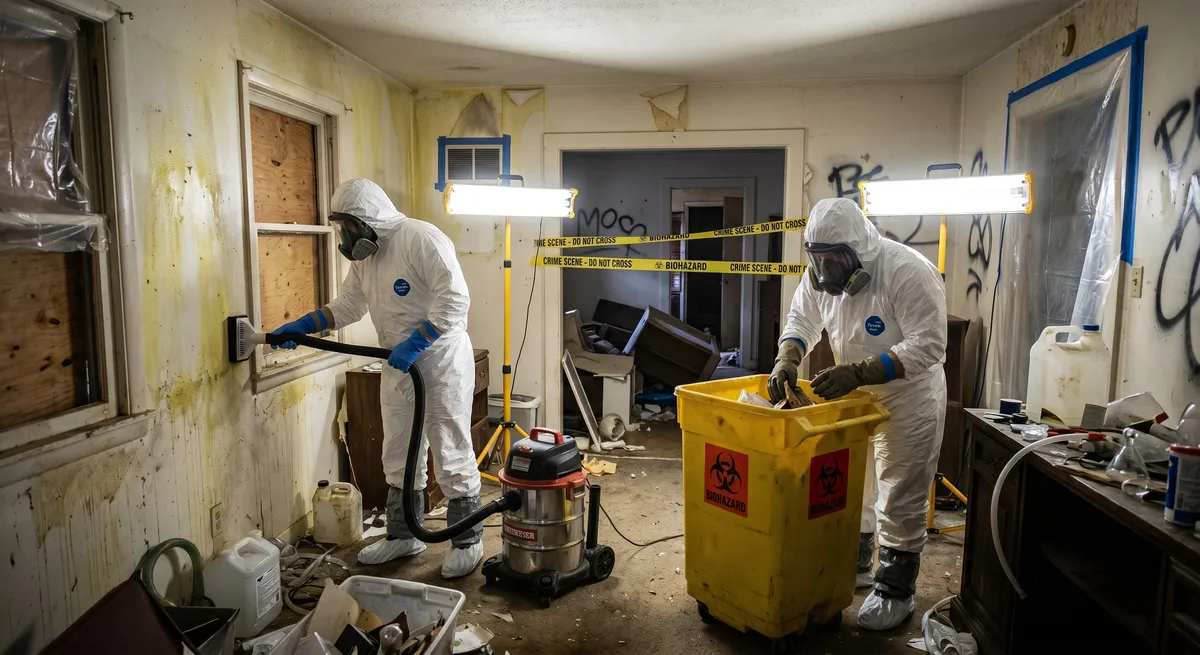 Meth/Drug Residue Decontamination